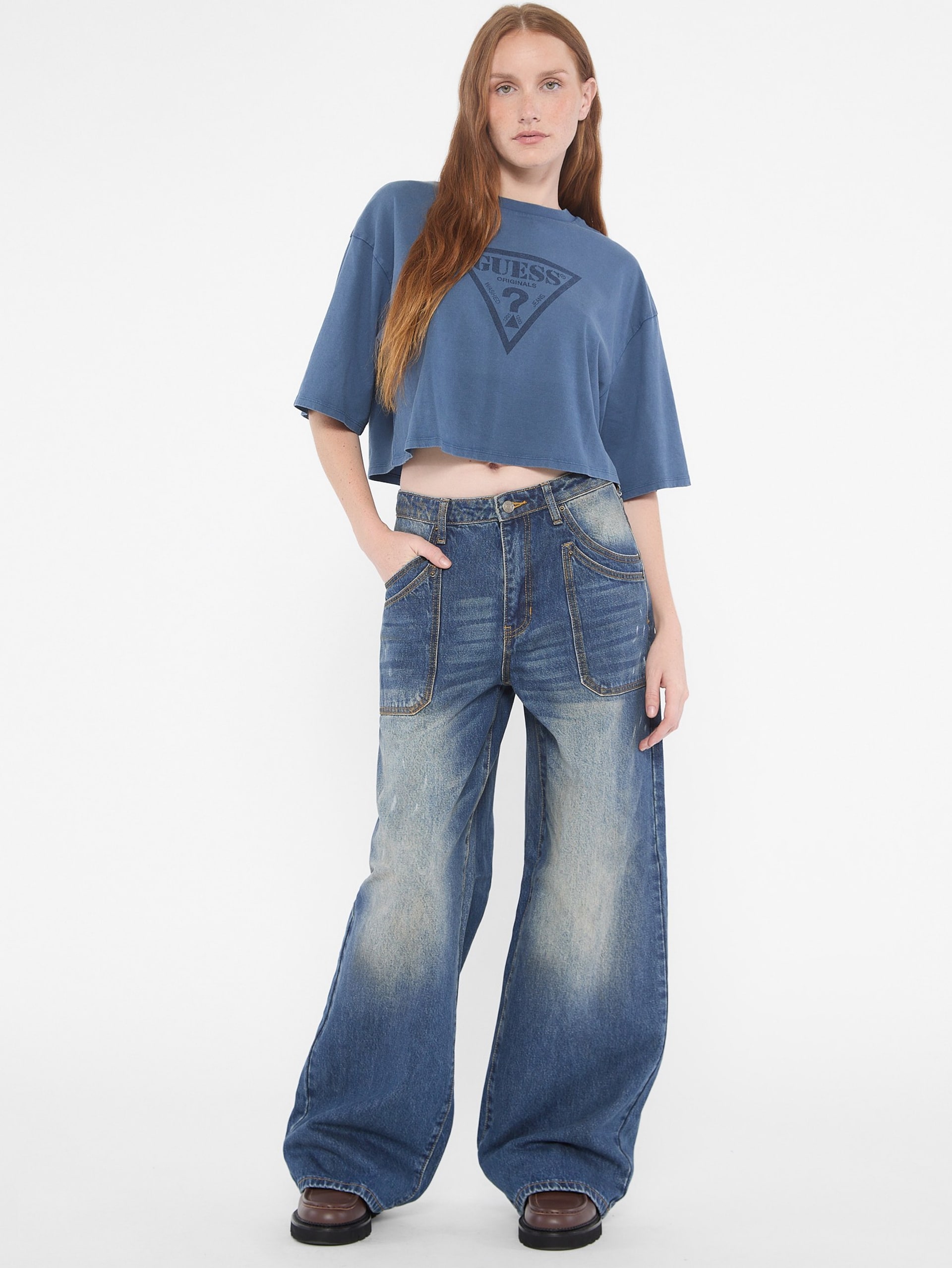 Camiseta GUESS Originals Baggy Triangle