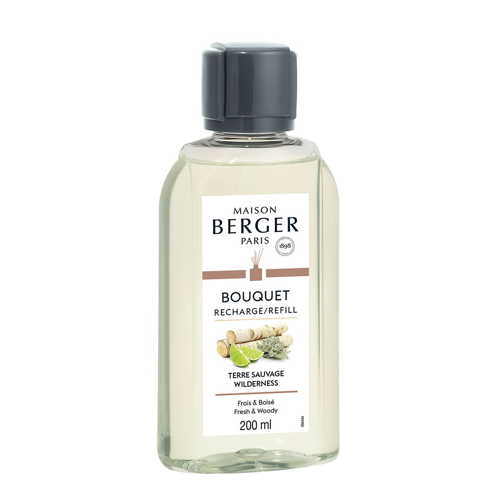 Recharge parfum pour lampe Berger terre sauvage 200ml - MAISON BERGER