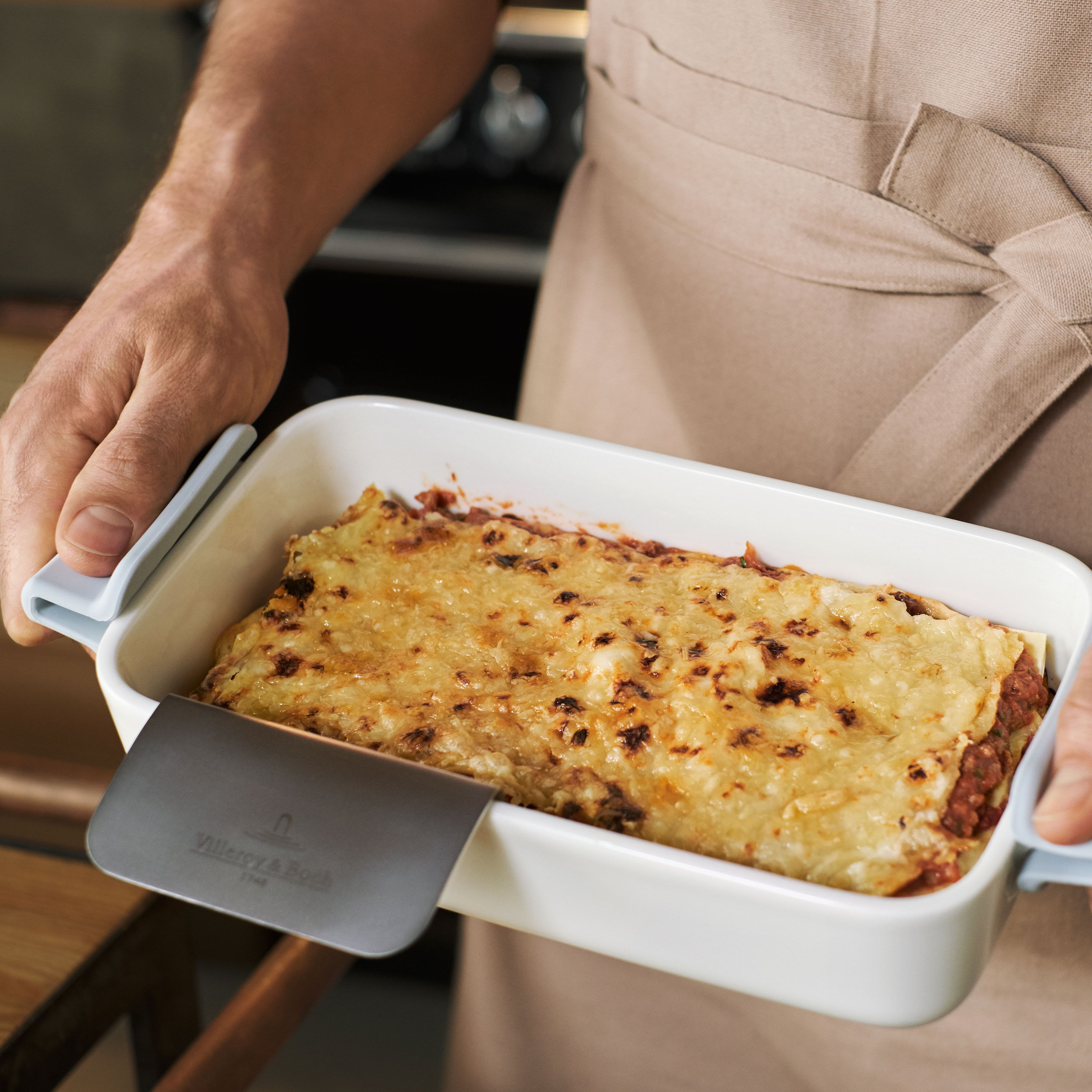 Clever Cooking Rectangular baking dish White, 11.2'' x 5.5'', Premium Porcelain