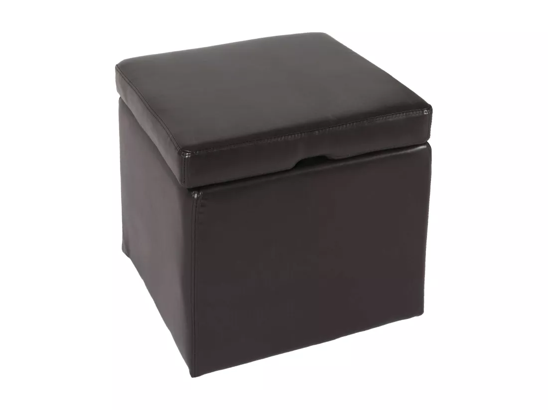 Pouf Carrara, marron