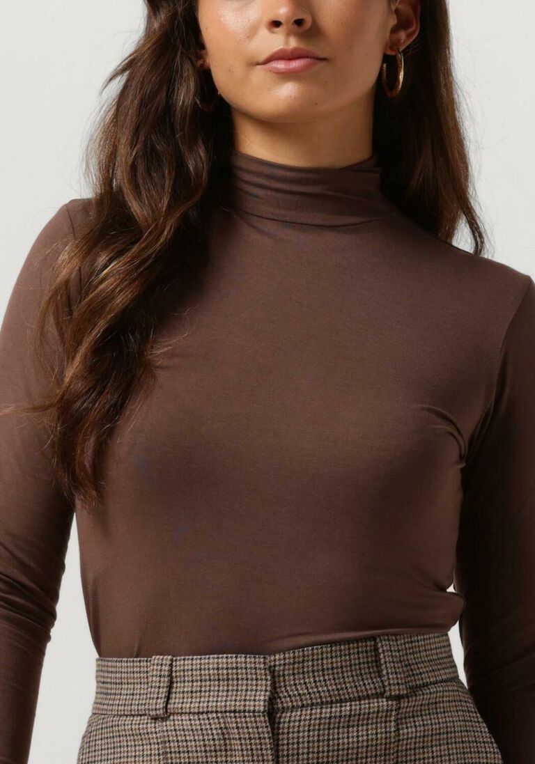 CC HEART bruine cc heart coltrui cc heart sofia turtleneck blouse