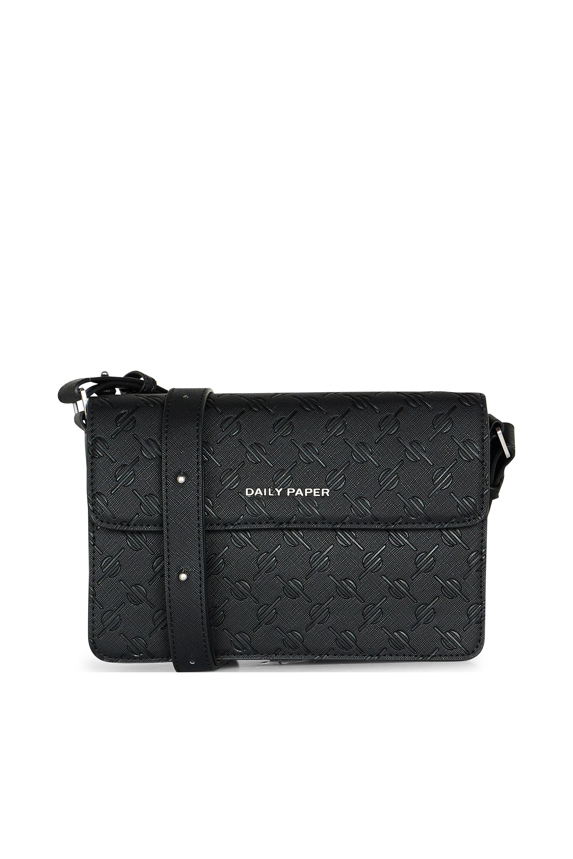 Daily Paper Sac bandoulière  meru monogram bag Noir