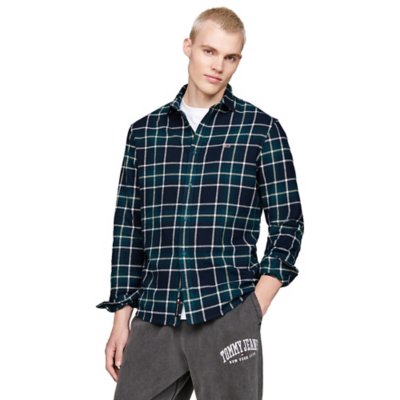 Chemise à manches longues homme Tjm Reg Check Flannel TOMMY HILFIGER