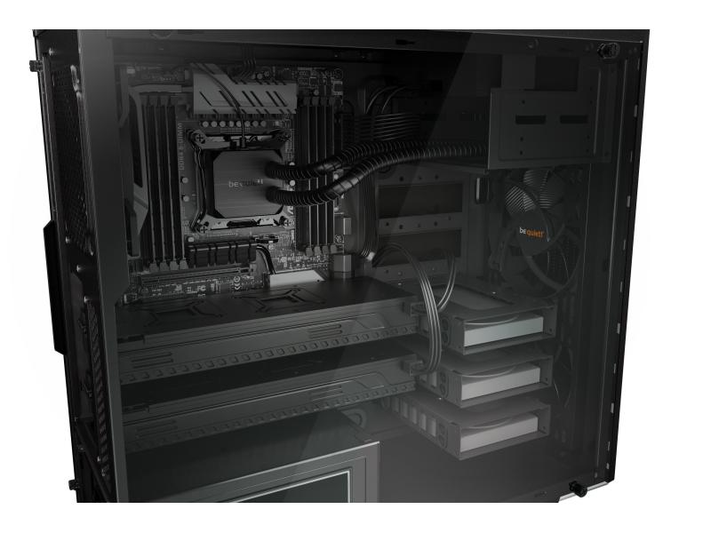 be quiet! PC-Gehäuse Pure Base 600 Fenster Leises und funktionales Mid-Tower Gehäuse