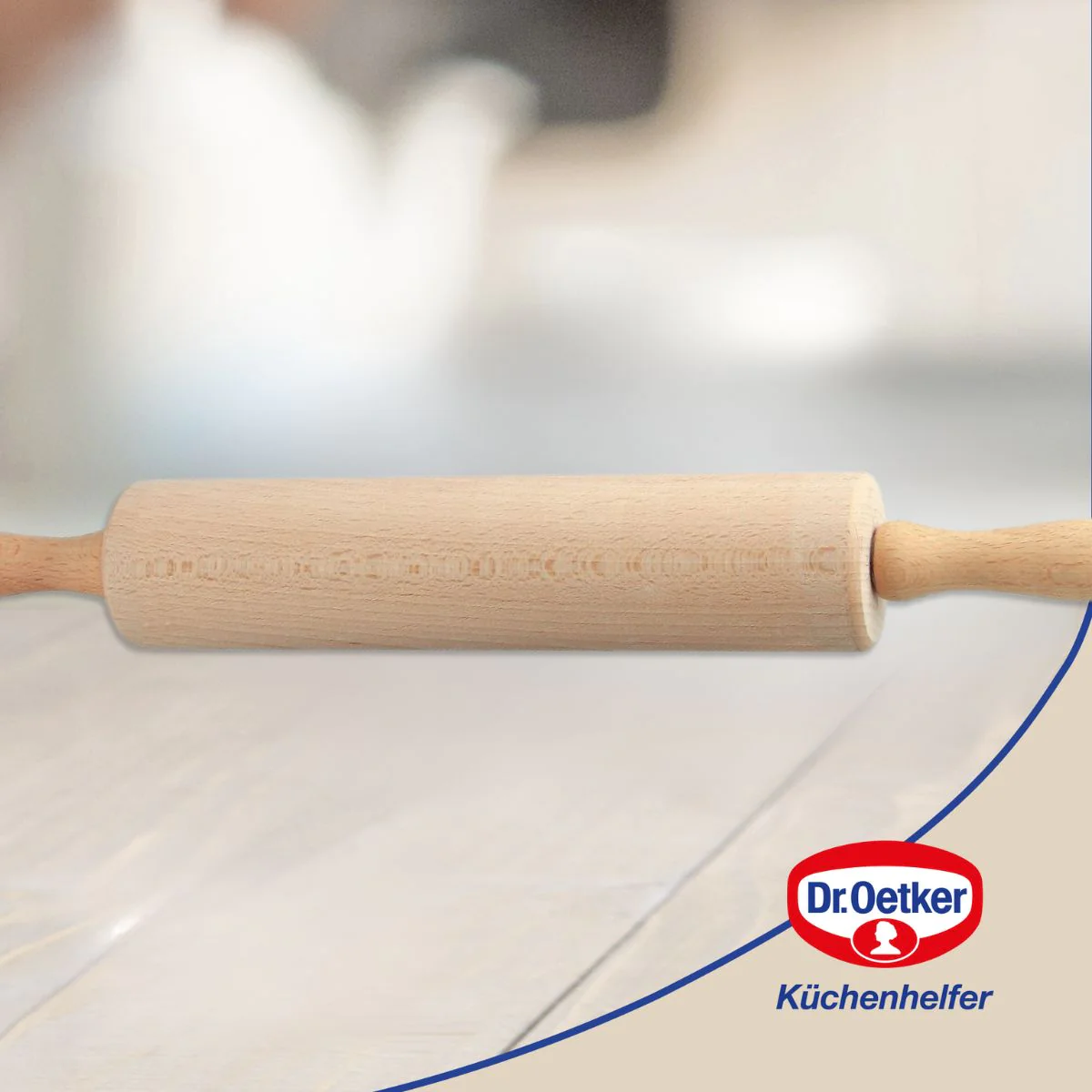 Rouleau à pâtisserie en bois 43 cm Dr. Oetker Baker Edition Dr. Oetker