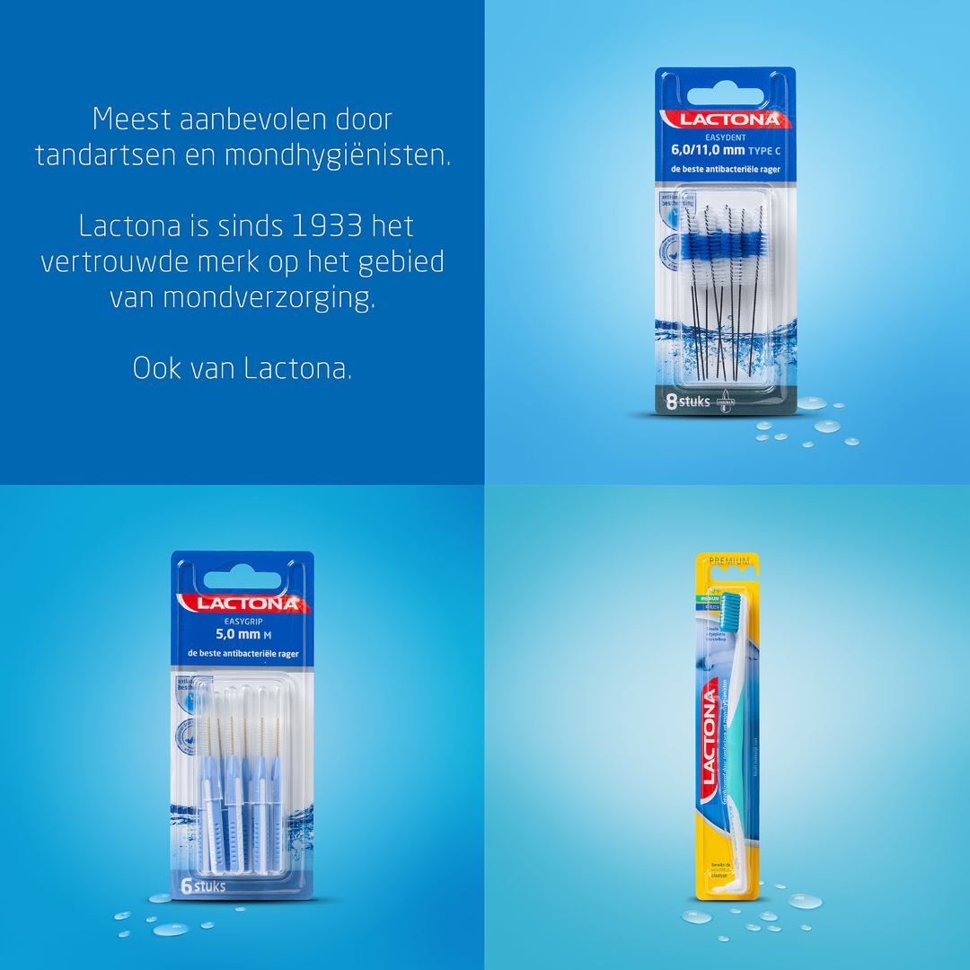 Lactona Interdental cleaner L 8.0mm (8 stuks)