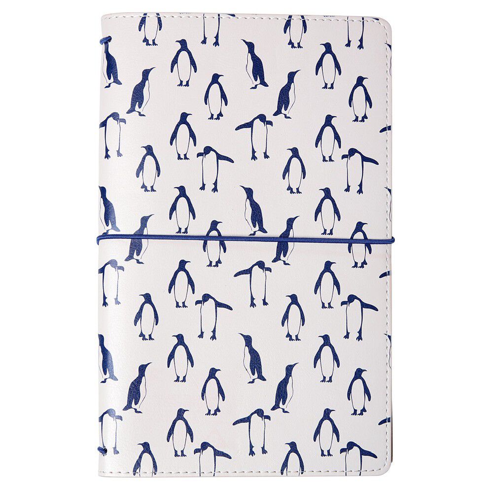 Carnet de notes imprimé pingouins