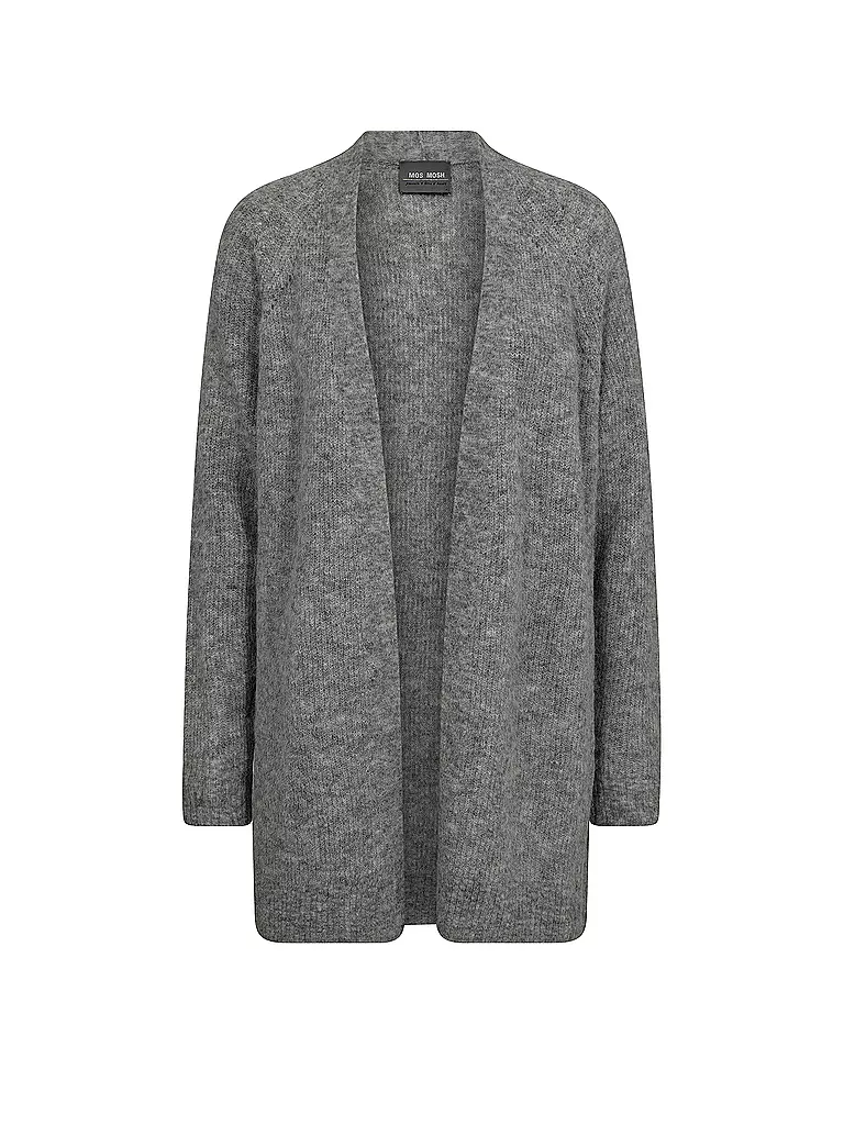 MOS MOSH Strickjacke MMTHORA grau