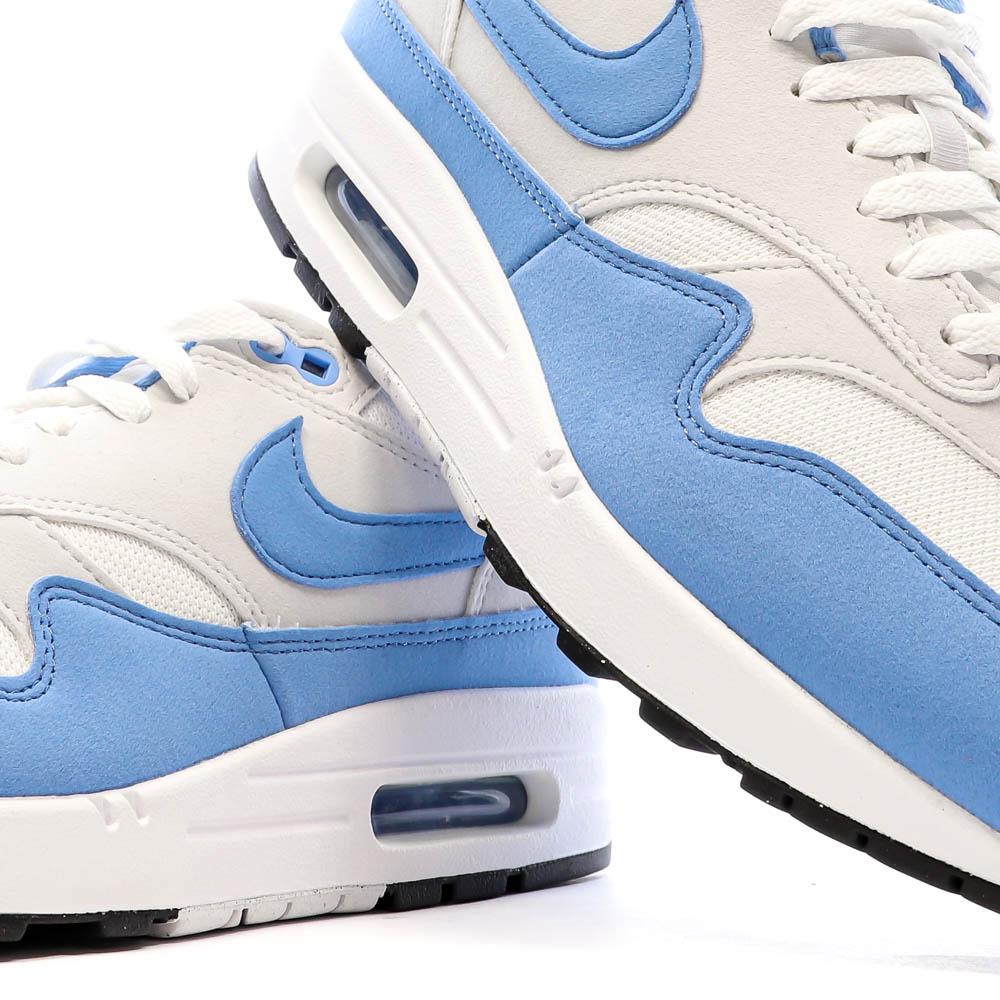 Nike Baskets Blanc/Bleu Homme Nike Air Max 1