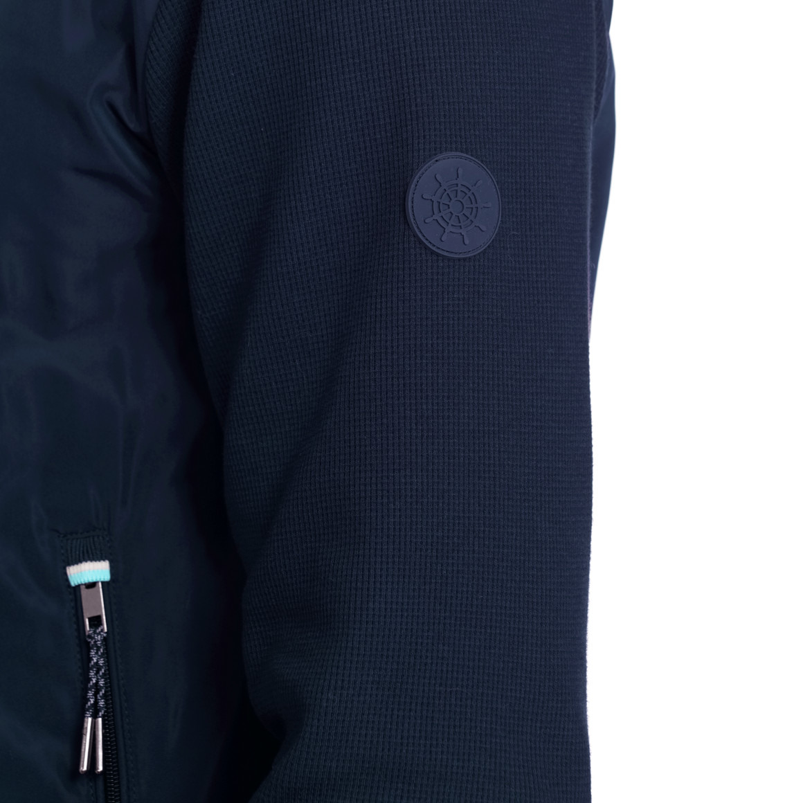 VanVaan Herren Blouson in Unifarben dunkelblau