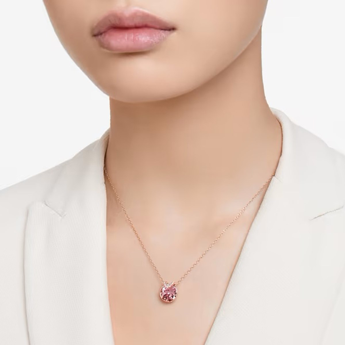 Collier Swarovski Bella V rose