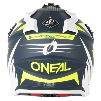 Casque cross O'Neal 2 SRS - SPYDE 2.0 - BLUE WHITE NEON YELLOW MATT 2022 - Bleu / Jaune
