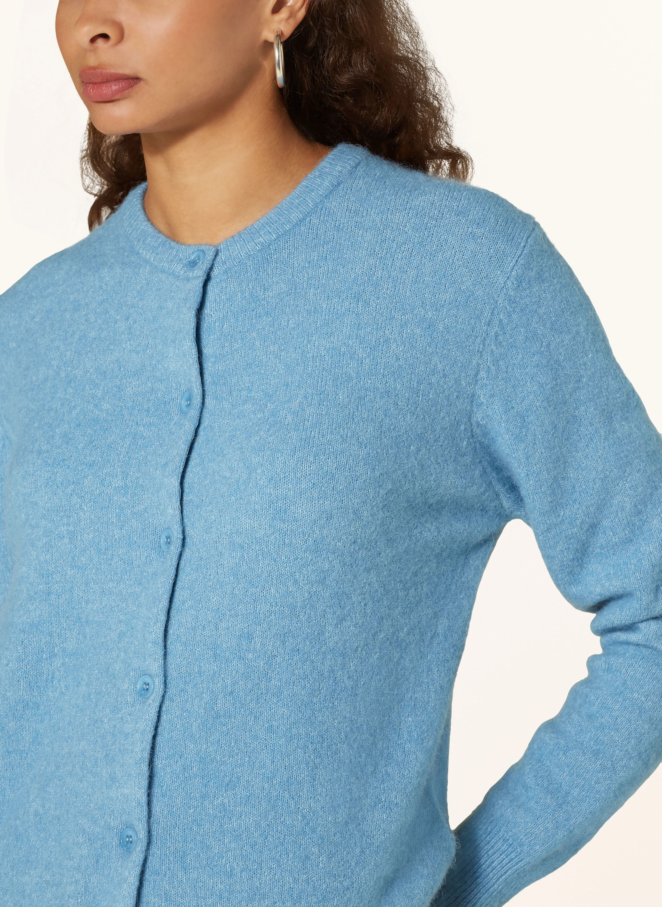 SAMSØE  SAMSØE Strickjacke NOR mit Alpaka