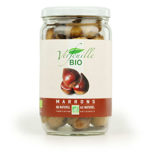 Marrons au naturel Bio
