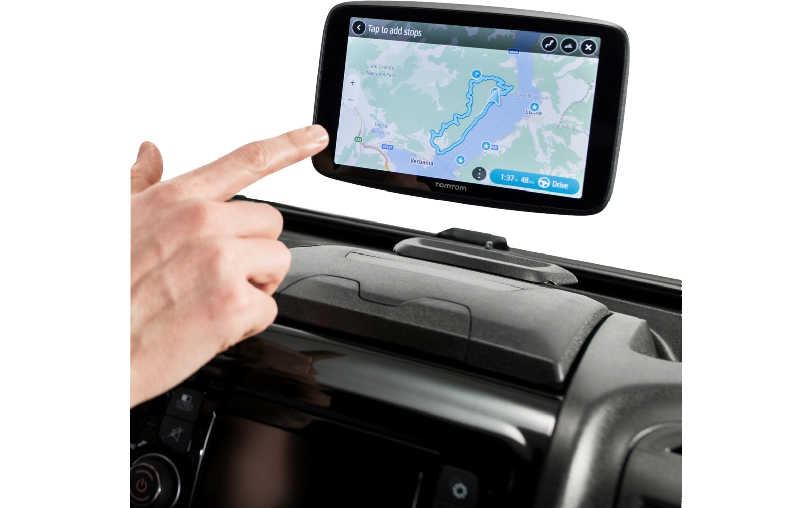 TomTom GO Camper Max Navigationssystem 7 Zoll