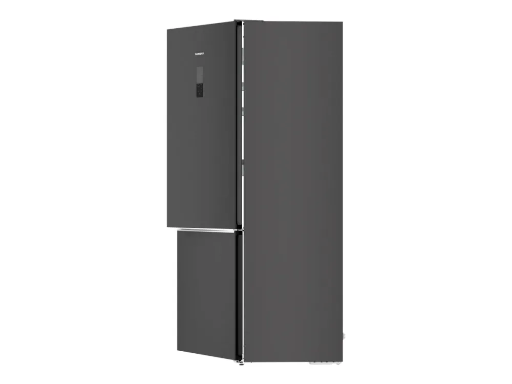 Siemens iQ500 KG39NAXCF - Køleskab/fryser - bund-fryser - Wi-Fi - bredde: 60 cm - dybde: 66.5 cm - højde: 203 cm - 363 liter - Klasse C - BlackSteel