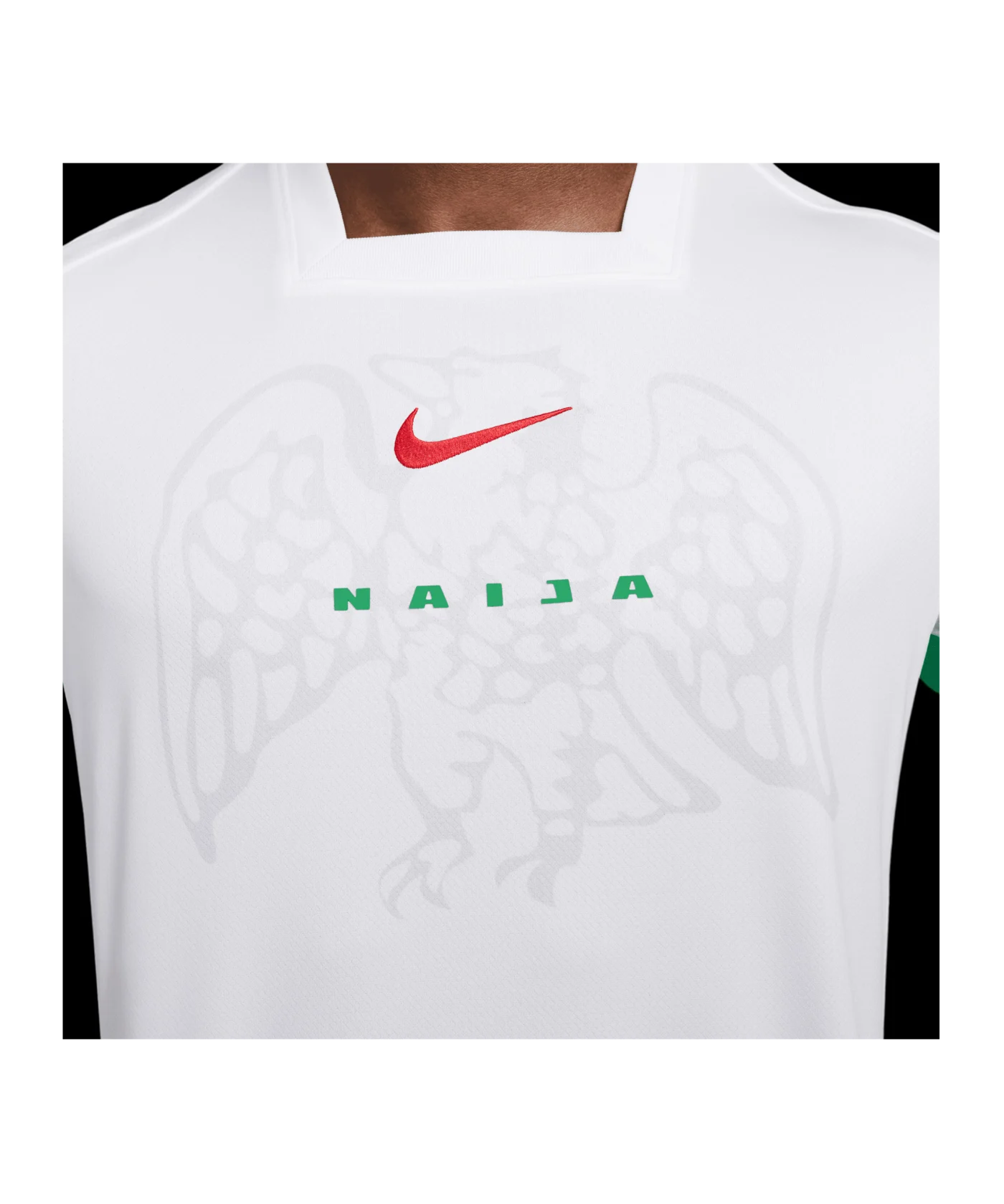 Nike Nigeria Trikot Home 2024 Weiss F100