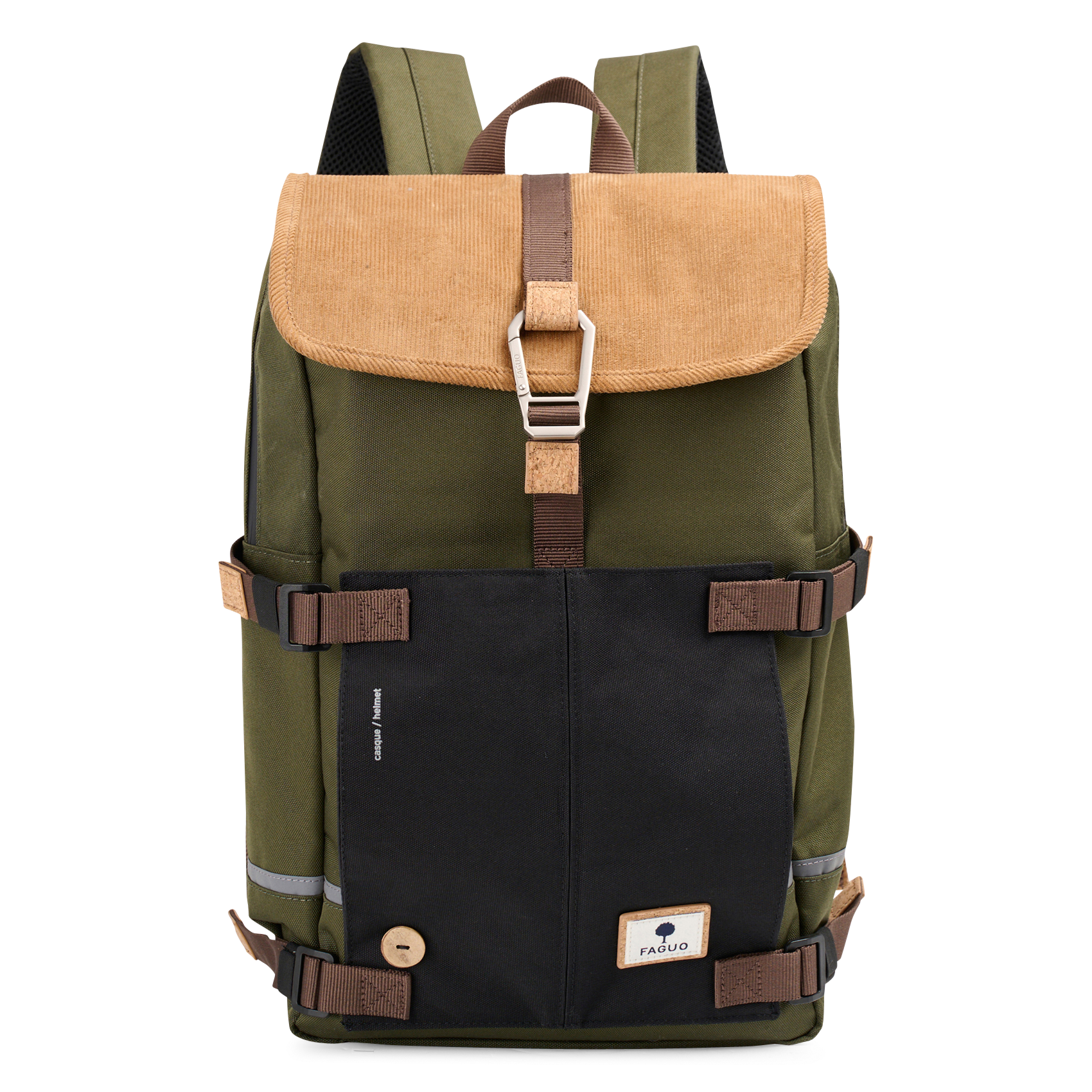 COMMUTER - Sac à dos vegan | Kaki
