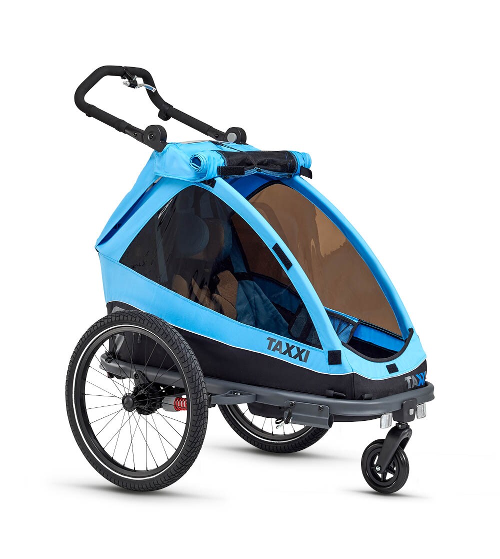 taXXi Kinderfahrradanhänger Elite one - Blue
