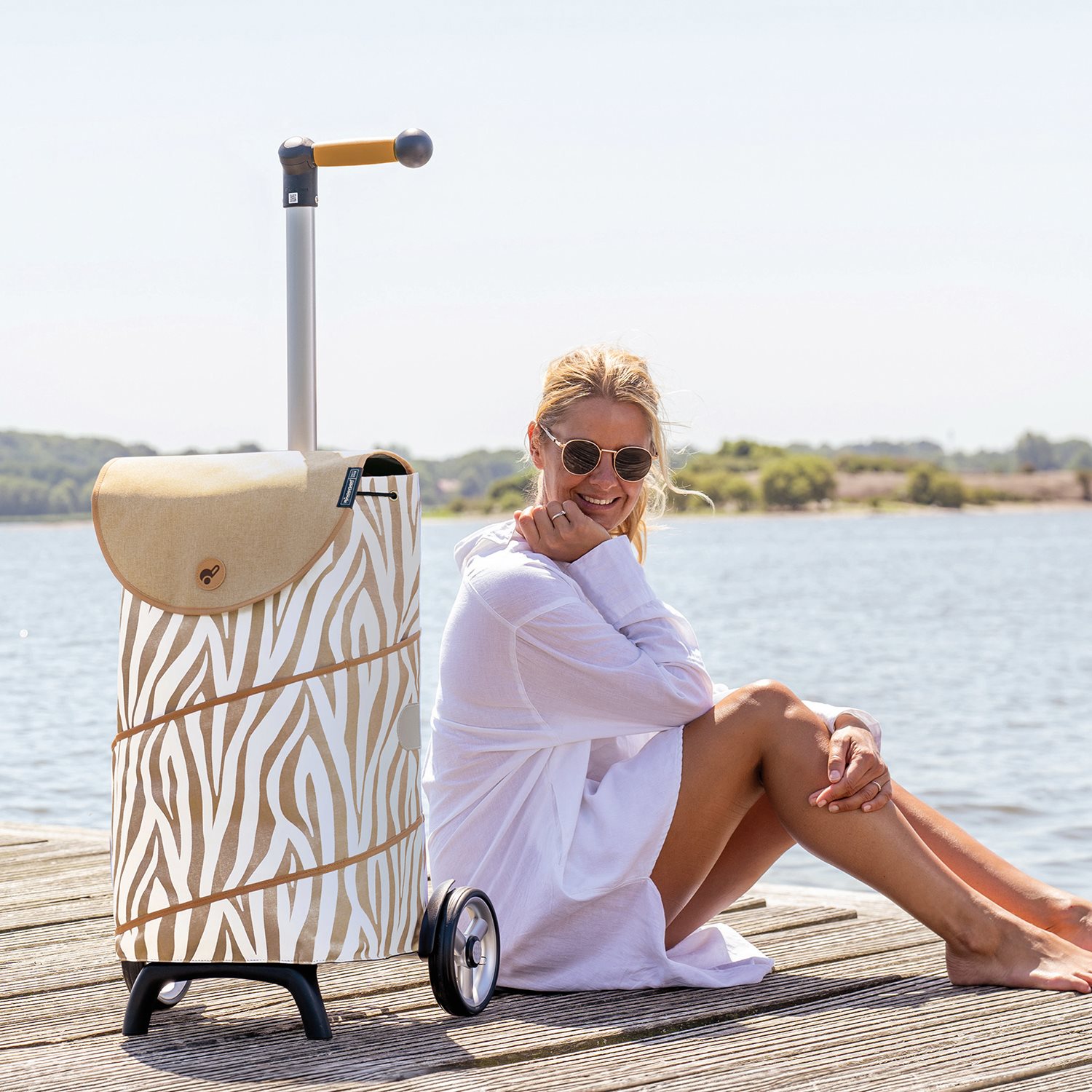 Andersen Unus Shopper Fun Tyra zebra