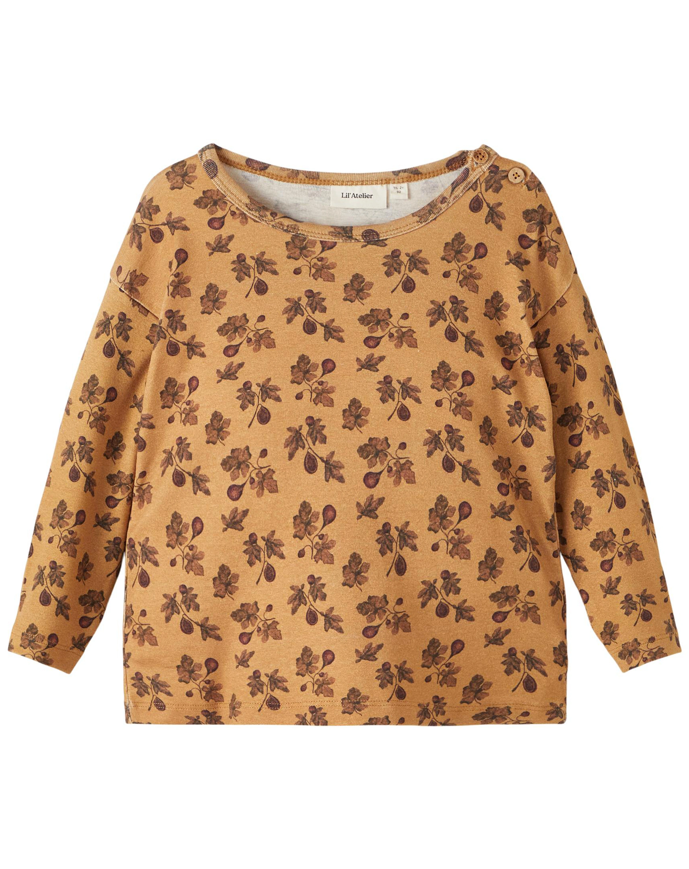 Langarmshirt NMNGAYO in cartouche