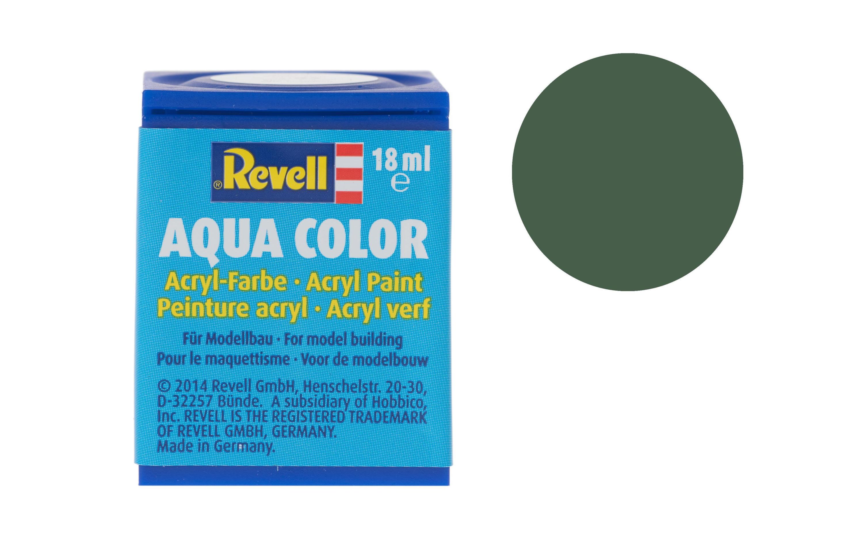 Acrylfarbe 36 167 grüngrau matModellbau Acryl-Farbe