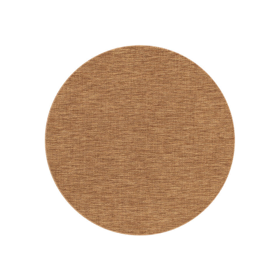 Garden Impressions Gisborne buitenkleed - Ø160 cm - natural coconut