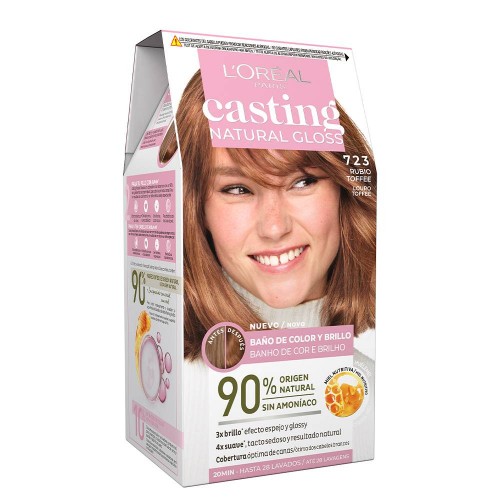 L'Oréal Paris Casting Natural Gloss Banho de Cor e Brilho 723 Louro Toffee