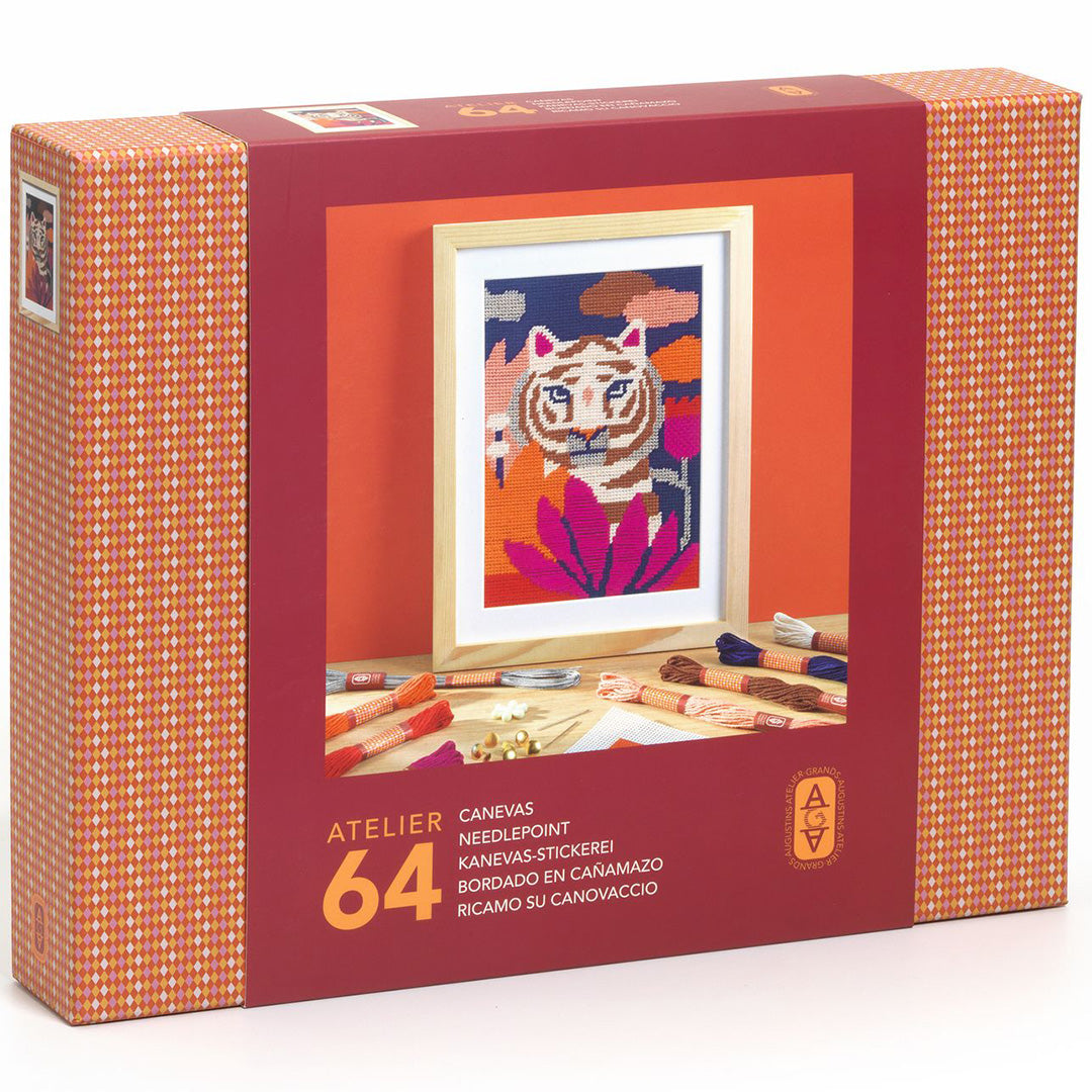 djeco knutselset atelier 64 - naaldkunst