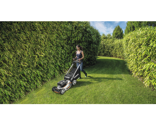 WORX Nitro 80V (4 x 20V) 51cm WG761E accu grasmaaier, borstelloze motor, incl. 4 x 4Ah accutank