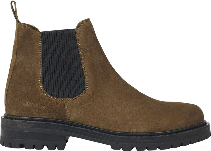 ANGULUS Støvle med elastik 2209/019 mustard/sort
