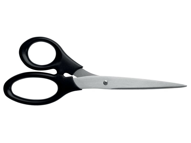 Leitz Schere 20 cm, Edelstahl Schere für Links- und Rechtshänder