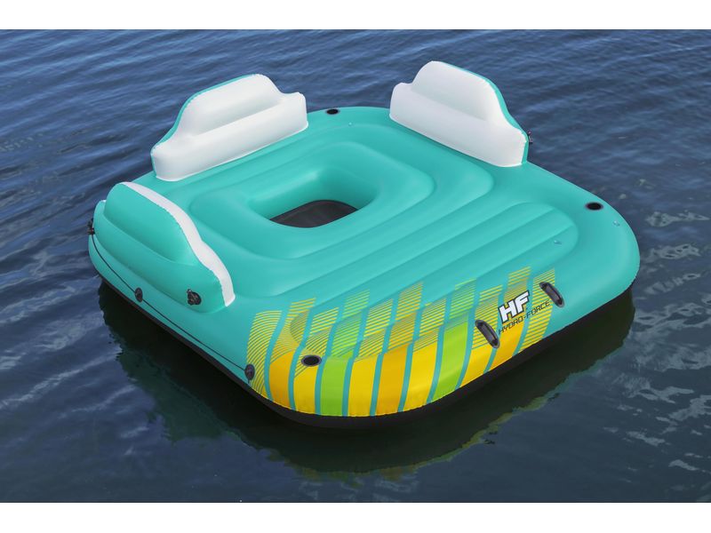 Bestway Sunny Lounge Island 300 x 275 cm Badeinsel für 5 Personen