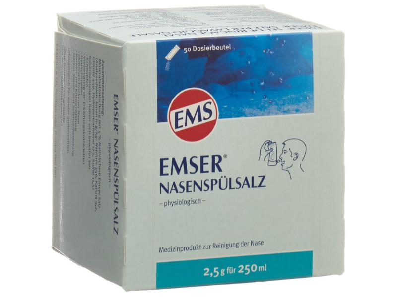 Emser Nasenspülsalz 50 Beutel Salz für die Nasenspülung