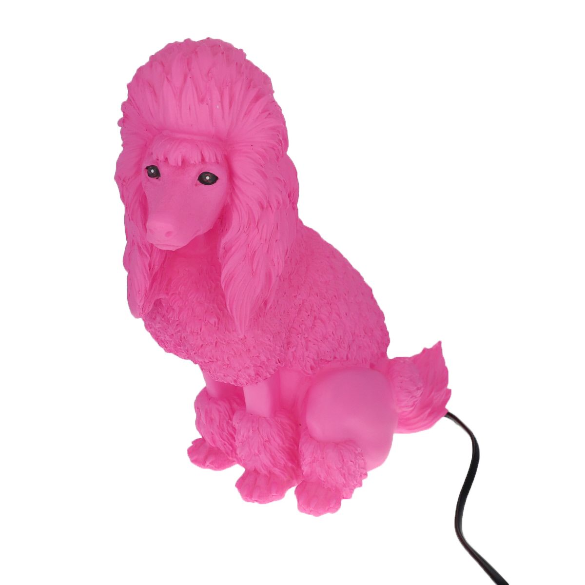 Lampe caniche rose Petit toi