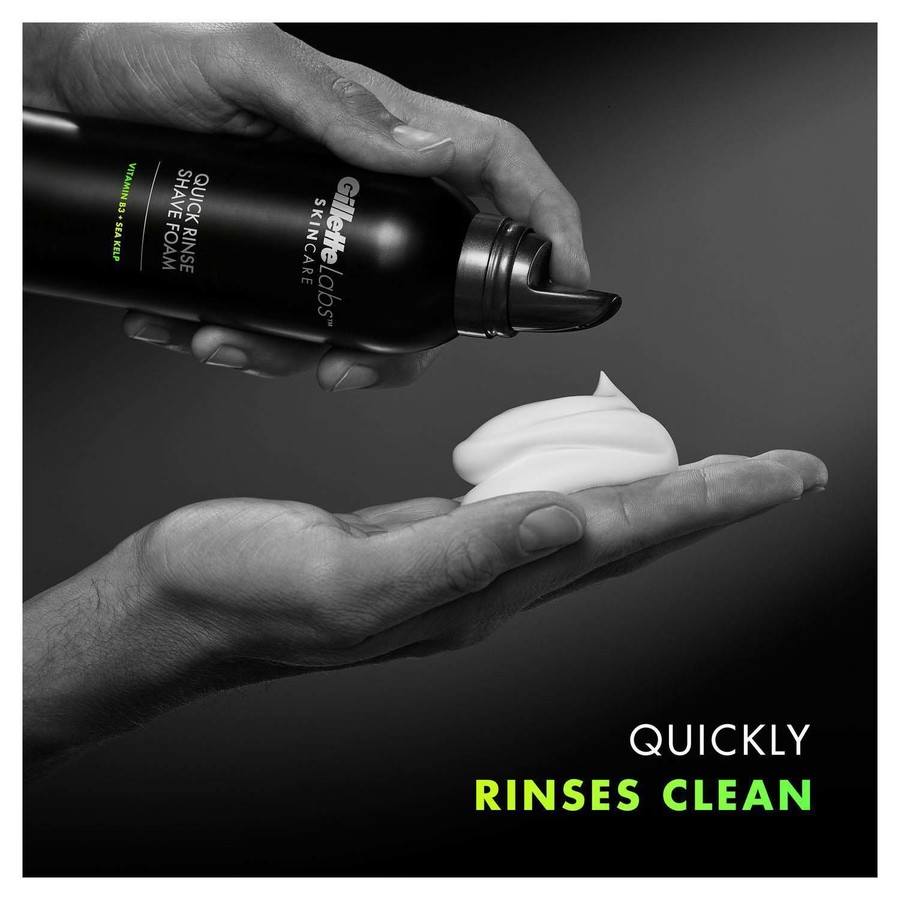 Gillette Labs Quick Rinse Shave Foam 240ml