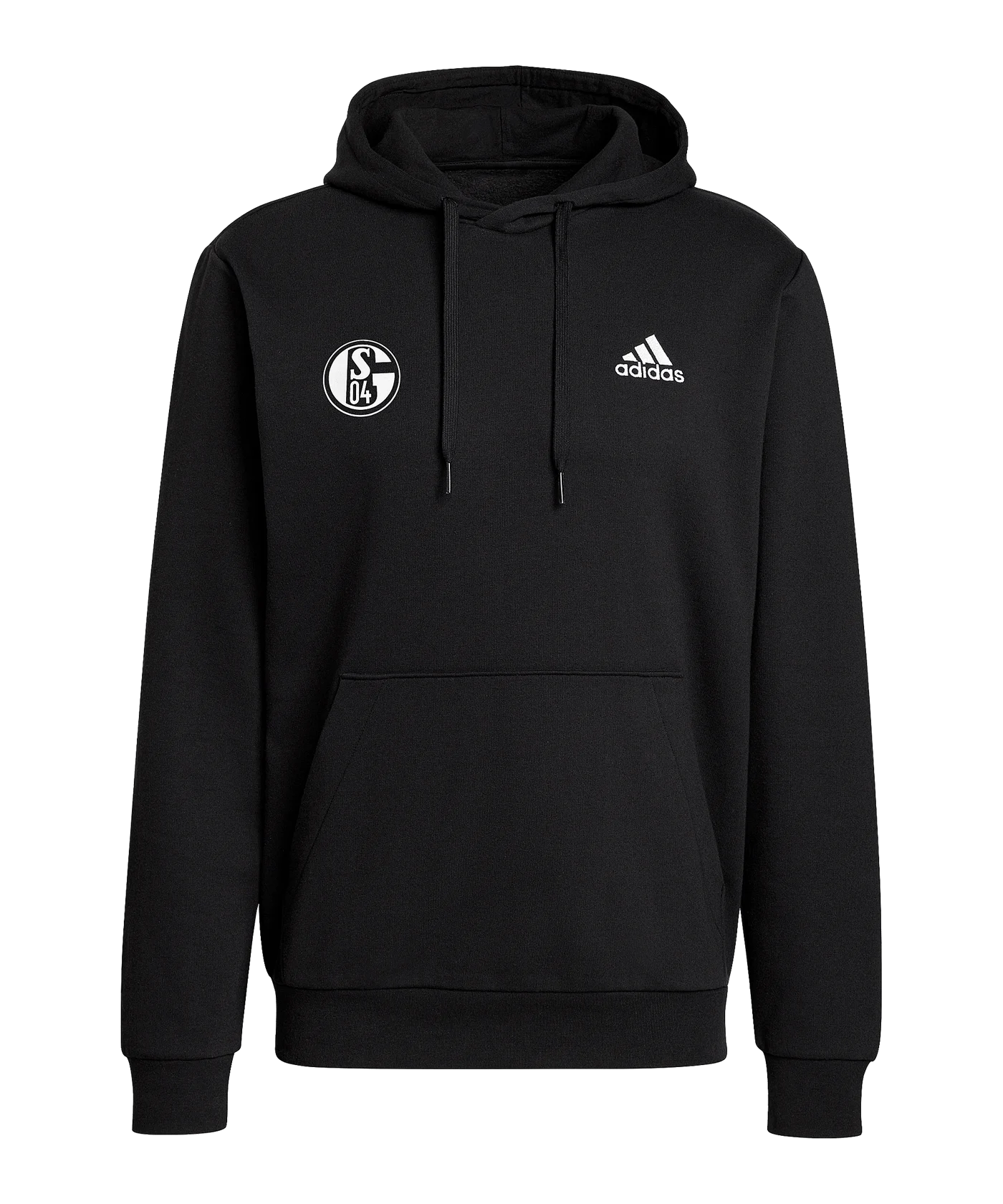adidas FC Schalke 04 Cozy Hoody Schwarz