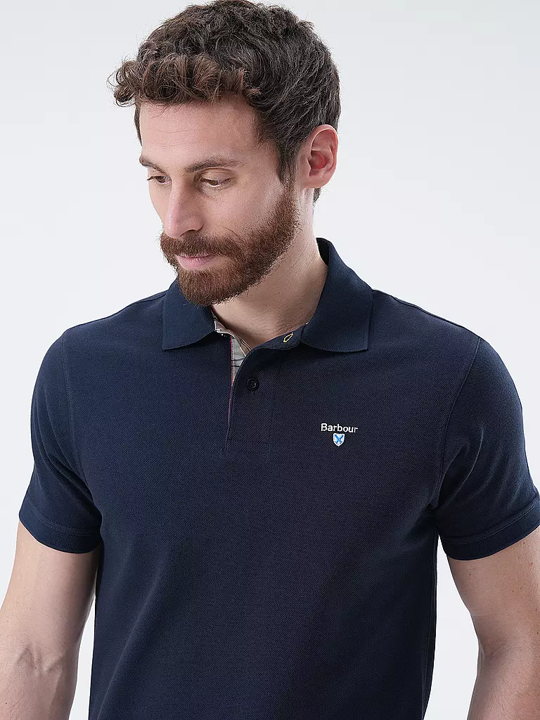BARBOUR Poloshirt Regular Fit dunkelblau