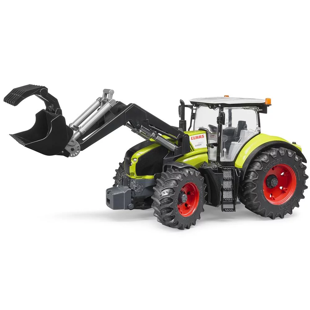 TRACTEUR CLAAS AXION 950 AVEC FOURCHE 1:16EME