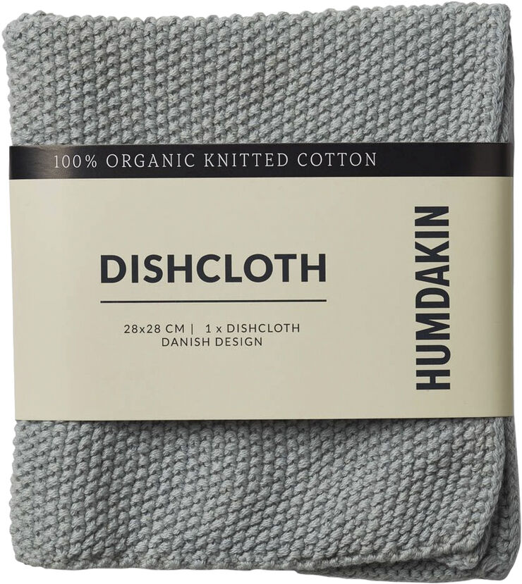 Humdakin Knitted dishcloth Stone Stone