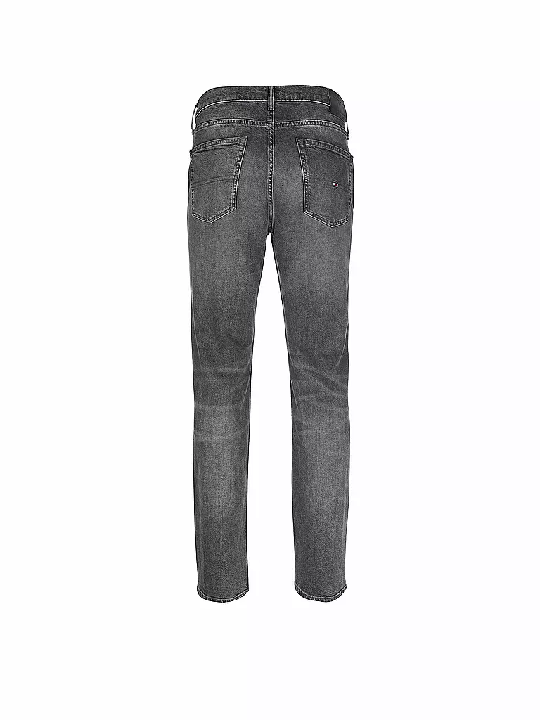 TOMMY JEANS Jeans Regular Straight  schwarz