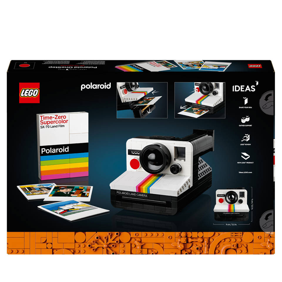 LEGO Ideas Polaroid OneStep SX-70 camera 21345