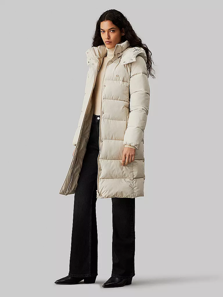 CALVIN KLEIN JEANS Steppmantel  beige