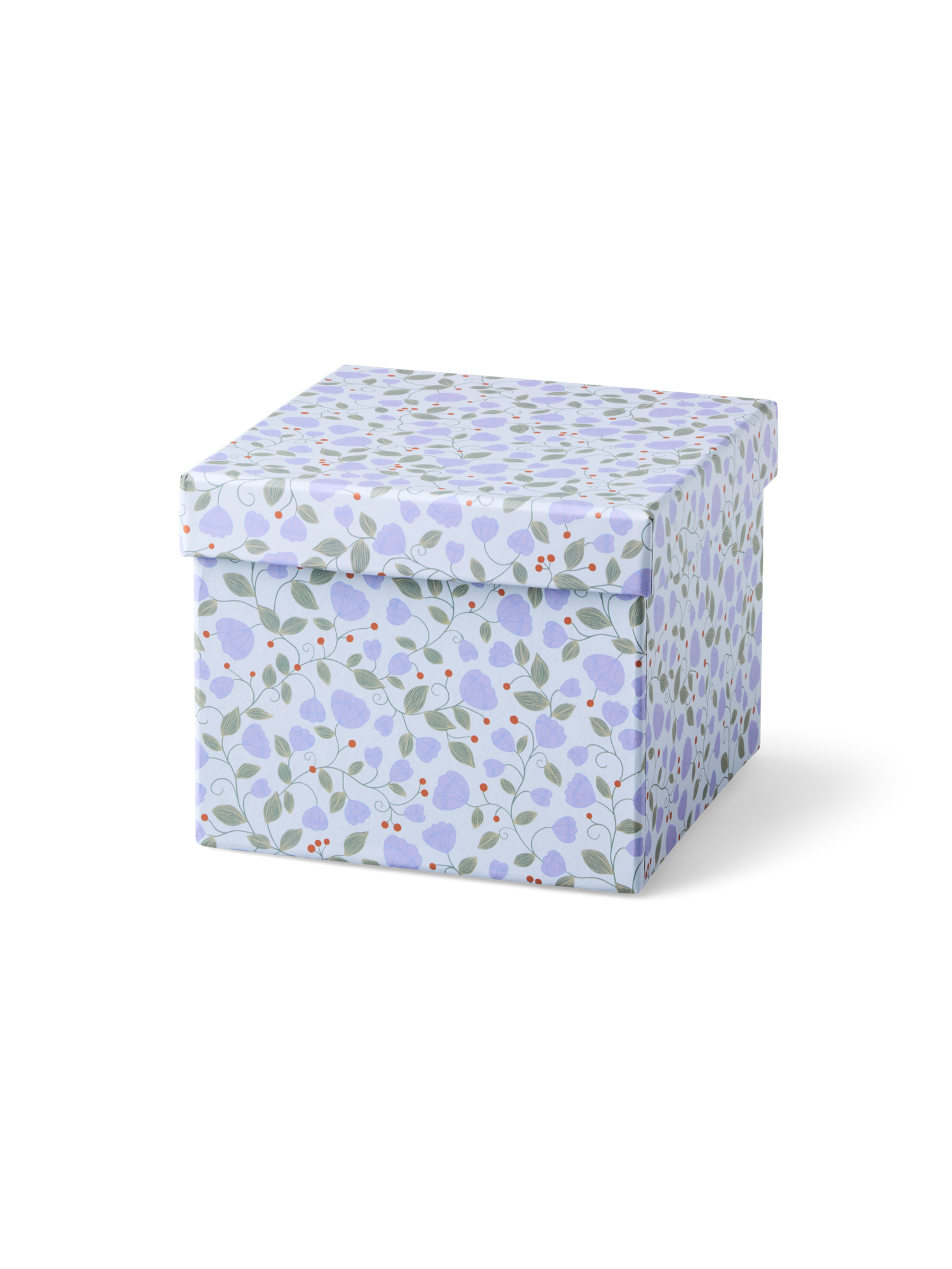 Æske | Papir. 15 x 15 x 12 cm. | Ice Blue