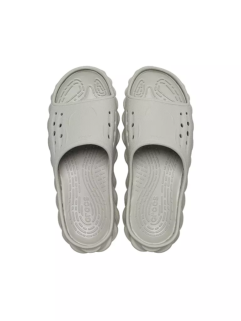 CROCS Pantoletten  ECHO SLIDE grau