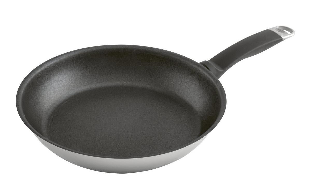 Bratpfanne Silver Star 24 cm, Silber<br>Beschichtete Edelstahl Bratpfanne