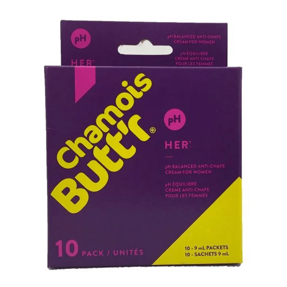 Chamois butt´r Her Anti-Chafe 9ml x 10 Unidades Sahne