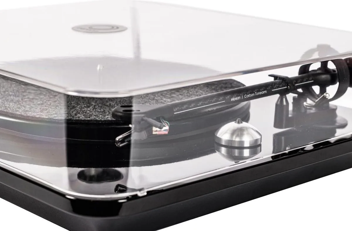 Elipson Chroma 400 RIAA BT Noir laqué Platines vinyle hi-fi