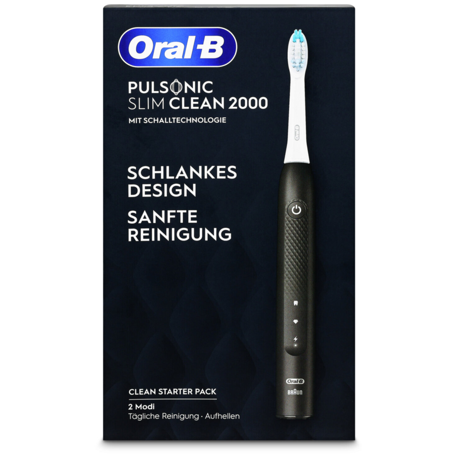 Oral-B Pulsonic Slim Clean 2000 schwarz