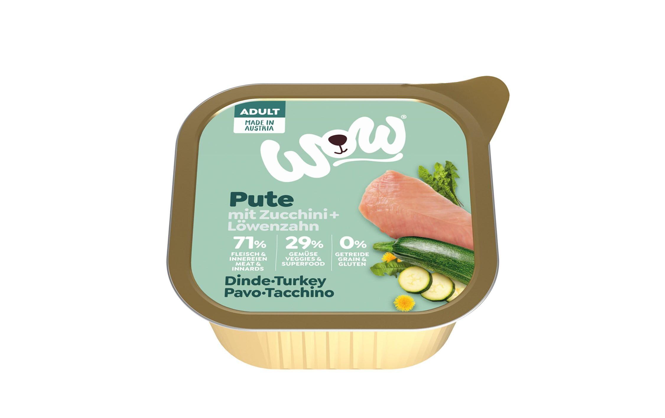 Nassfutter Adult Truthahn Schale, 11 x 150 gAlleinfuttermittel für ausgewachsene Hunde